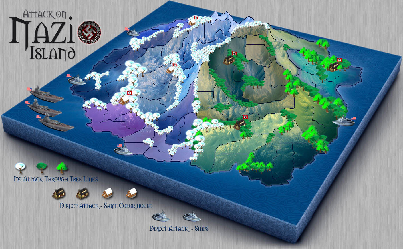 the map